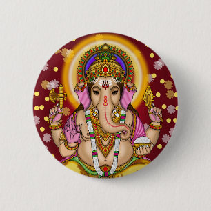 Botón del Señor Ganesha