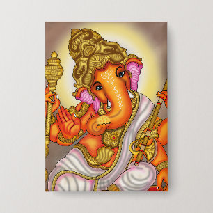Botón del Señor Ganesha