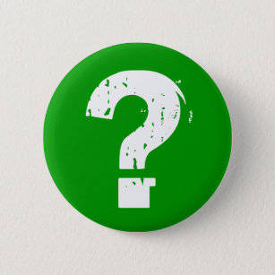 Botón del signo de interrogación en verde