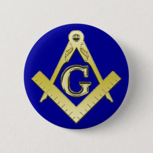 Botón del símbolo del Freemasonry