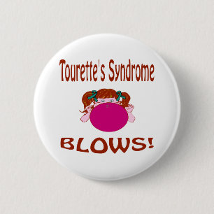 Botón del síndrome de Tourette de los soplos