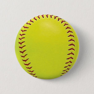Botón del softball de Fastpitch