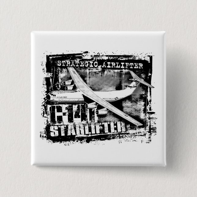 Botón del Starlifter C-141 (Anverso)