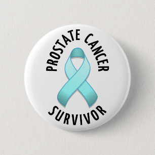 Botón del superviviente del cáncer de próstata