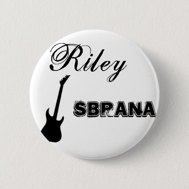 Botón del tamaño estándar de Riley Sbrana (Anverso)