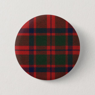 Botón del tartán de Mackintosh del clan