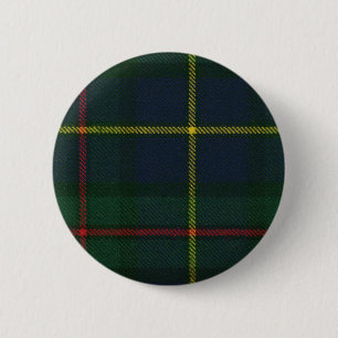 Botón del tartán de MacLeod del clan