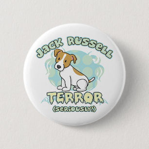 Botón del terror de Jack Russell