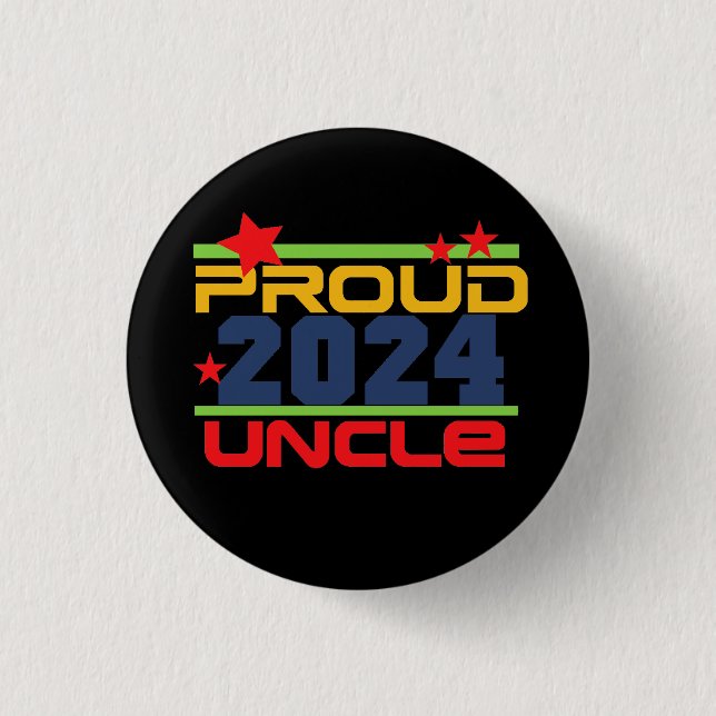 Botón del tío orgulloso de 2024 (Anverso)