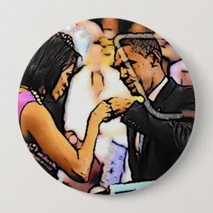 Botón del topetón del puño