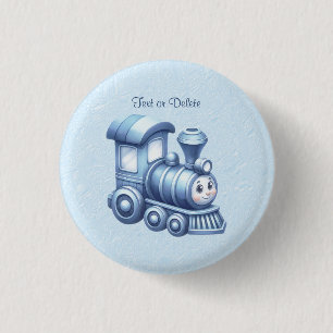 Botón del tren azul