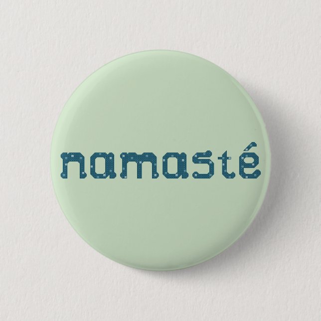 Botón del trullo de Namaste (Anverso)