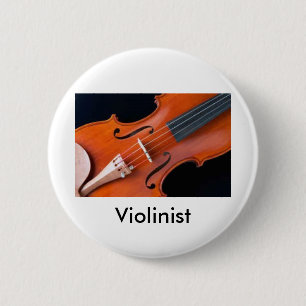 Botón del violín para el músico serio
