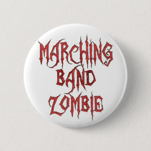 Botón del zombi de la banda
