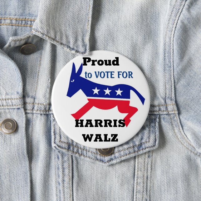 Botón Democrático Orgulloso (In situ)