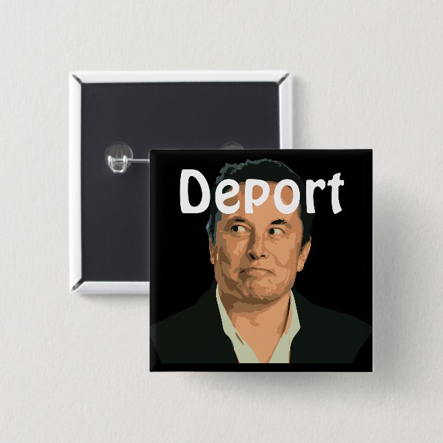 botón Deport Musk (Anverso y reverso)