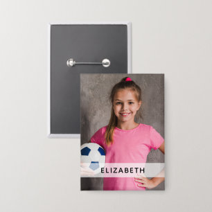 botón Deportes fotográficos de personalizado