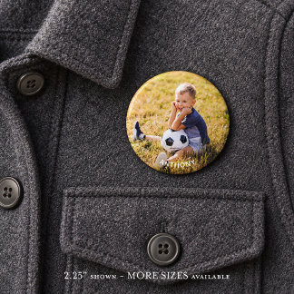 Botón Deportivo de Foto Personalizada