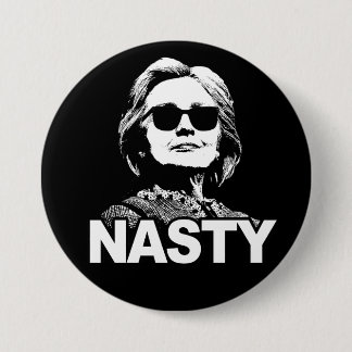 Botón "desagradable" de Hillary Clinton