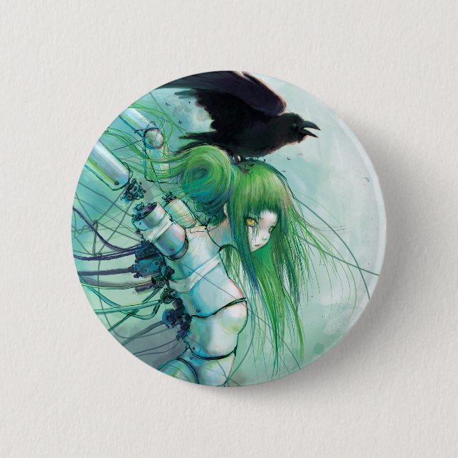 Botón desmontado de los rasgones (Anverso)