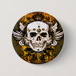 Botón Dia de los muertos