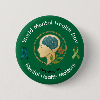 Botón - Día Mundial de la Salud Mental