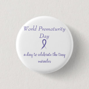 botón Día mundial de prematuros