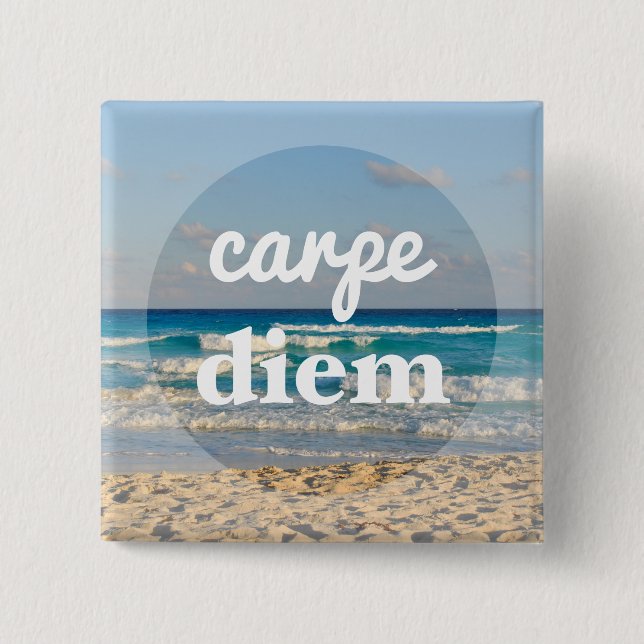 botón Diem de carpe (Anverso)