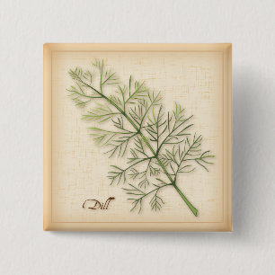 botón Dill Herb