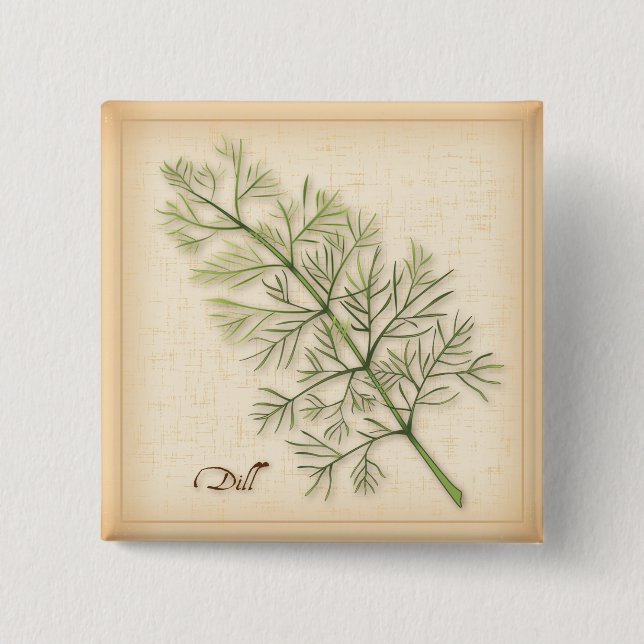 botón Dill Herb (Anverso)