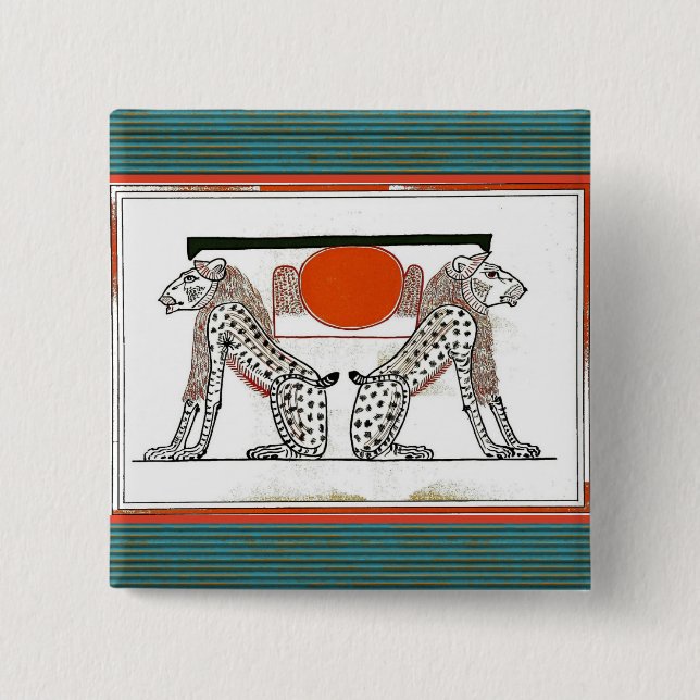 botón Dioses egipcios (Anverso)