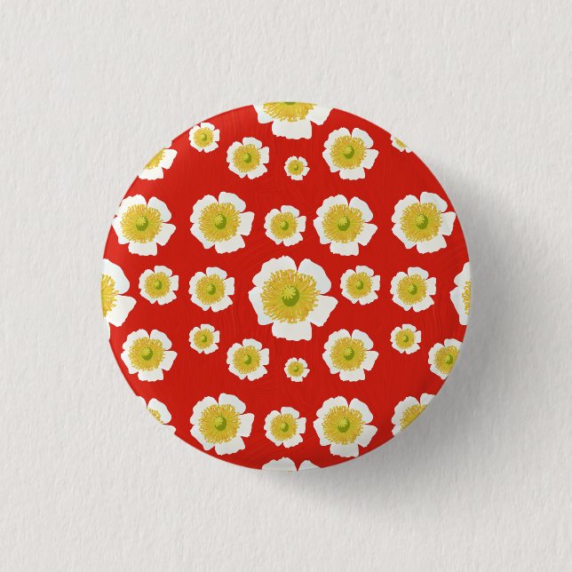 Botón Diseño de disquete blanco (Anverso)