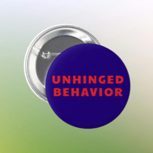 Botón Divertido de Comportamiento Desquiciado   Te