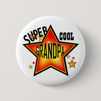 Botón divertido del abuelo Super Guay Star Super