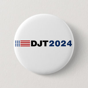 Botón DJT Trump 2024