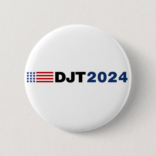 Botón DJT Trump 2024 (Anverso)