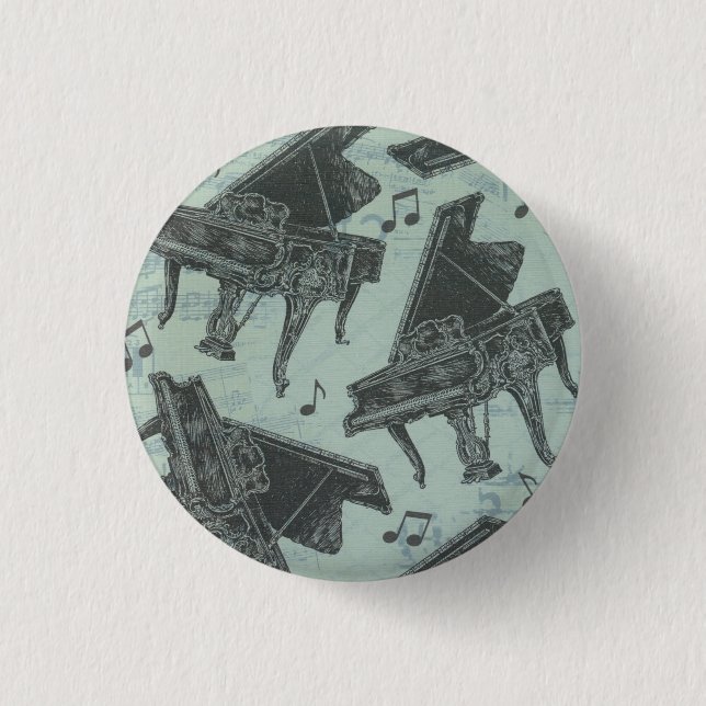 Botón dominante de la música del piano (Anverso)