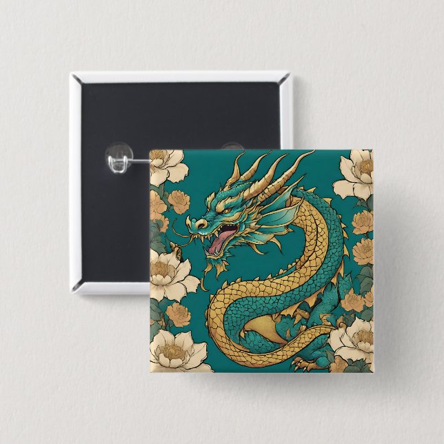 Botón Dragon (Anverso y reverso)