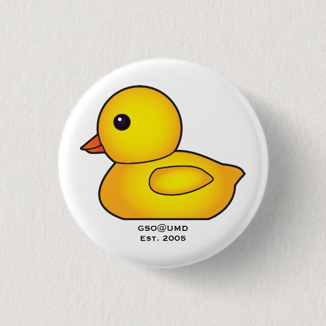Botón Ducky de goma (Anverso)