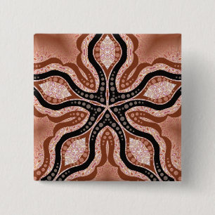 Botón EarthStar #5 STAR