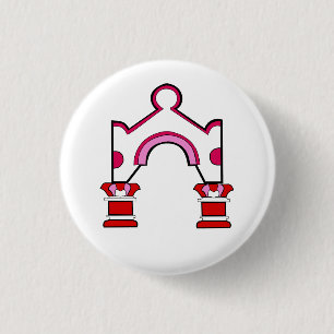 Botón ecléctico de las casas de Robert Venturi (