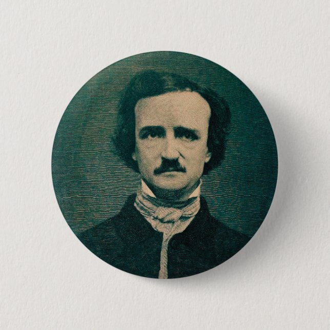 botón Edgar Allan Poe (Anverso)