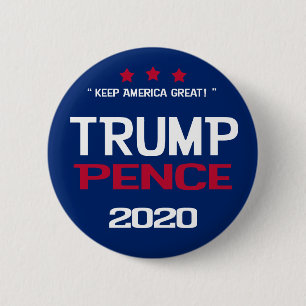 Botón electoral Trump Pence 2020