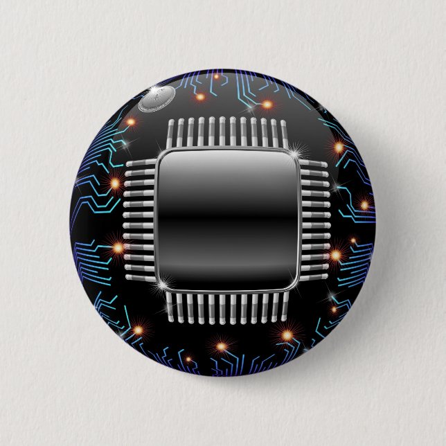 Botón electrónico del circuito de la placa madre (Anverso)