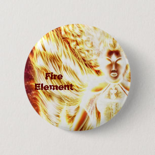 Botón elemental del fuego de Nellis Eketorp