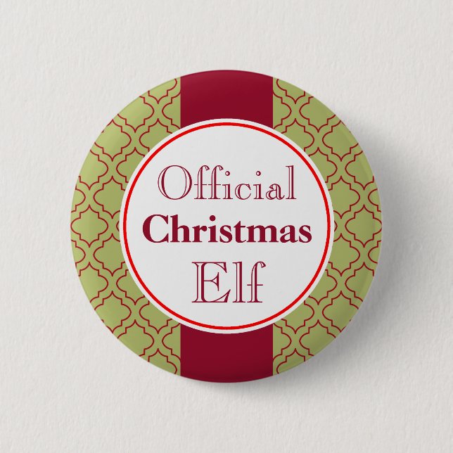 botón Elf de navidades (Anverso)