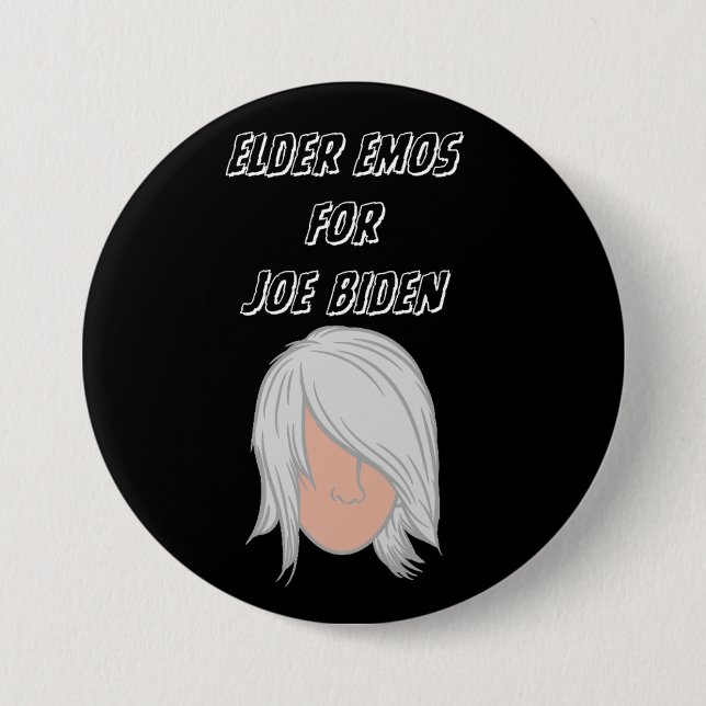 botón Emos mayores para Joe Biden (Anverso)