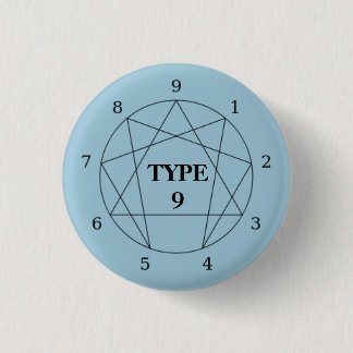 Botón Enneagram Tipo 9