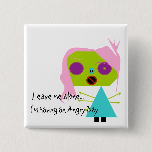 Botón enojado del día (Anverso)