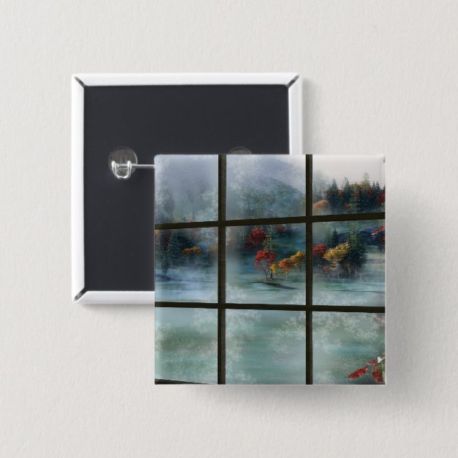 botón Escarcha de otoño de Cwm (Anverso y reverso)